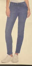 Jessica Simpson Ladie's Blue Denim High Rise Skinny Jeans size 6 Inseam 29.5 NWT
