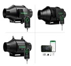 New ListingVivosun 4"/6"/8" Inline Fan with Smart Controller for Grow Tent Ventilation