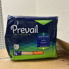 Prevail Extra Absorbency Underwear, Extra Large, 4 Bags Of 14