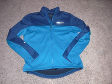 PEARL IZUMI blue FULL ZIP athletic CYCLING JACKET men's Large