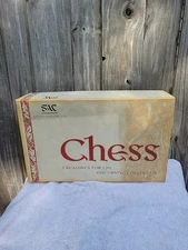 STUDIO ANNE CARLTON ISLE OF LEWIS CHESS SET/ BOX ONLY, NO PIECES,EMPTY BOX.