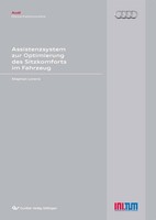 Assistenzsystem Zur Optimierung Des Sitzkomforts Im Fahrzeug Stephan Lorenz