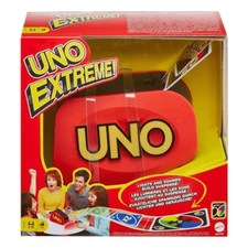 Uno Extreme Kartenspiel mit aktualisiertem Kartenwerfer und spannenden Lichtern und Sounds