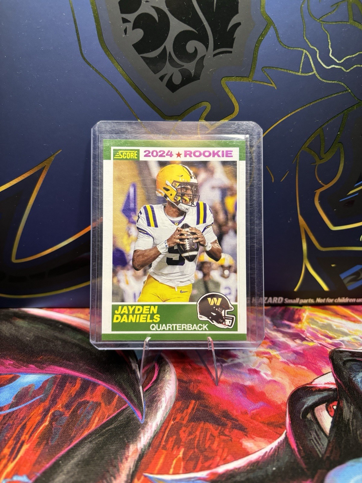 2024 Score - 35th Anniversary Rookie Jayden Daniels #2 Pink (RC)