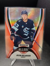 2025-26 UD Allure Hockey Jacob Melanson RC Red Rainbow SP #127