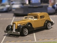 Hot Wheels 1935 Cadillac 1981 Blackgold Made In Malaysia