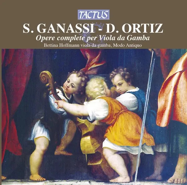 SäMtliche Werke FüR Viola Da Gamba | Ganassi/Ortiz | Deutsch | Audio-Cd | CD-image
