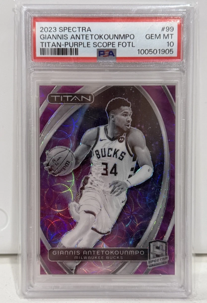 Panini Giannis Antetokounmpo 10 Graded Basketball Sports Trading
