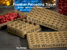 cartridge shell reloading tray