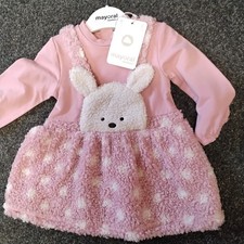 SALE NEW MAYORAL BABY DRESS STYLE 2881 SIZES 4-6 MTHS 6-9 MTHS 12 MTHS