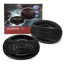 6" x 9" 1000 Watts MAX 4 Ohms 5-Way  Car Audio Coaxial Speakers TS-A6995S
