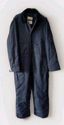 Vtg Walls Insulated Heavy Duty Coverall Canvas Winter Wear Workwear Sz XL 46-48