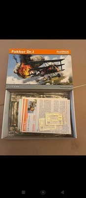 Eduard 7039 Plastikbausatz 1:72 Fokker Dr.1 mit Fotoätzteile Neu OVP 1/72