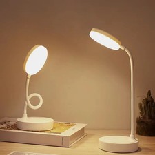 LED Desk Lamp USB Portable 3 Color Stepless Dimming Eye Protection Table Light