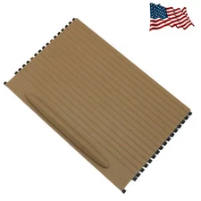 Front Console Cup Holder Roller Blind Cover Beige For 2003-10 Porsche Cayenne US