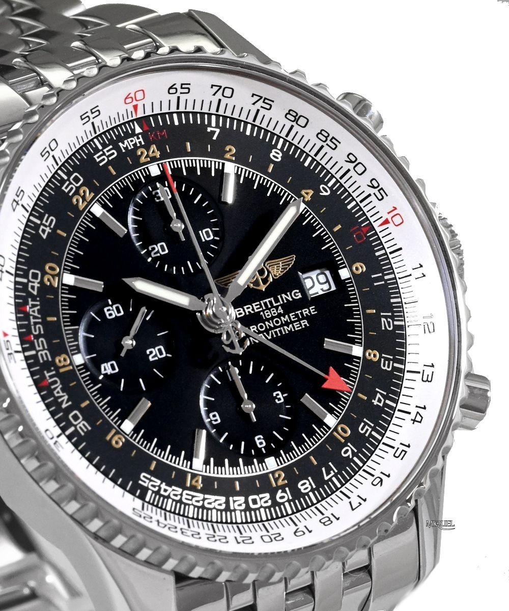 Breitling Navitimer World Chronograph Ref. A24322… - image 3
