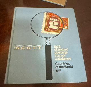 SCOTT 1978 Standard Postage Stamp Catalogue Vol. 2 Countries of the World A F