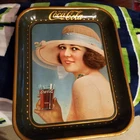 1922, Coca-Cola, "Summer Girl" Serving Tray (Scarce / Vintage)