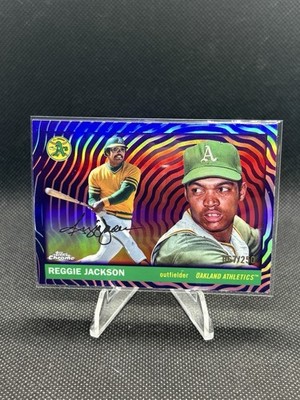 Topps Chrome Platinum Anniversary 2025 Reggie Jackson /250 Athletics #337