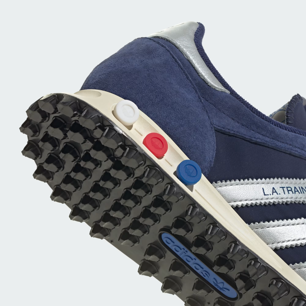 adidas La Trainer Og JR7171 Dark Blue Silver Metallic Men's Size