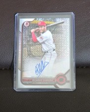 2022 Bowman Chrome - Mega Box Chrome Mojo Autographs Ricardo Cabrera #BCMA-RC 