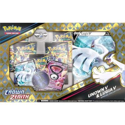 Pokemon TCG: Crown Zenith Special Collection - Unown & Lugia | eBay