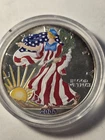 2000 Silver Eagle Painted in Capsule $1 Dollar 1oz Uncirculated .999 MS-