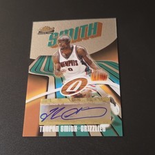 2003-04 Theron Smith #172 Rookie Auto /999 Memphis Grizzlies NBA BASKETBALL CARD. rookie card picture
