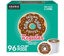 The Original Donut Shop Coffee Keurig K-Cup Pods, Medium Roast, 96/Carton