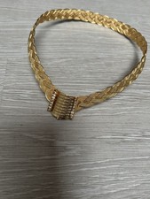 Trabzon Seti Modeschmuck Kette Edelstahl vergoldet Modeschmuck 