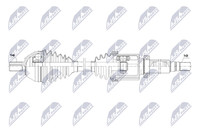 NTY Antriebswelle NPW-FR-177 FüR Ford Galaxy 2 WA6 MAX Mondeo 4 BA7 Turnier Tdci