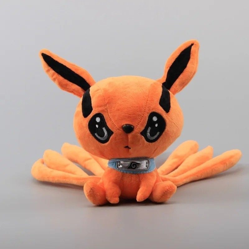 Naruto Kurama Peluche 20cm Volpe a Nove Code Kyuubi Morbido Plush Action Figure