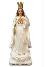 Our Lady of America 14" Statue, New from Colombia #Fiat-002