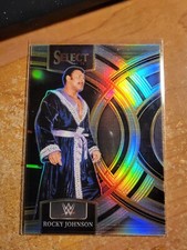 2024 Panini Select WWE #144 Rocky Johnson Silver Prizms