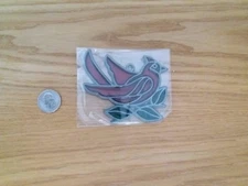 Red Cardinal Sun Catcher - New