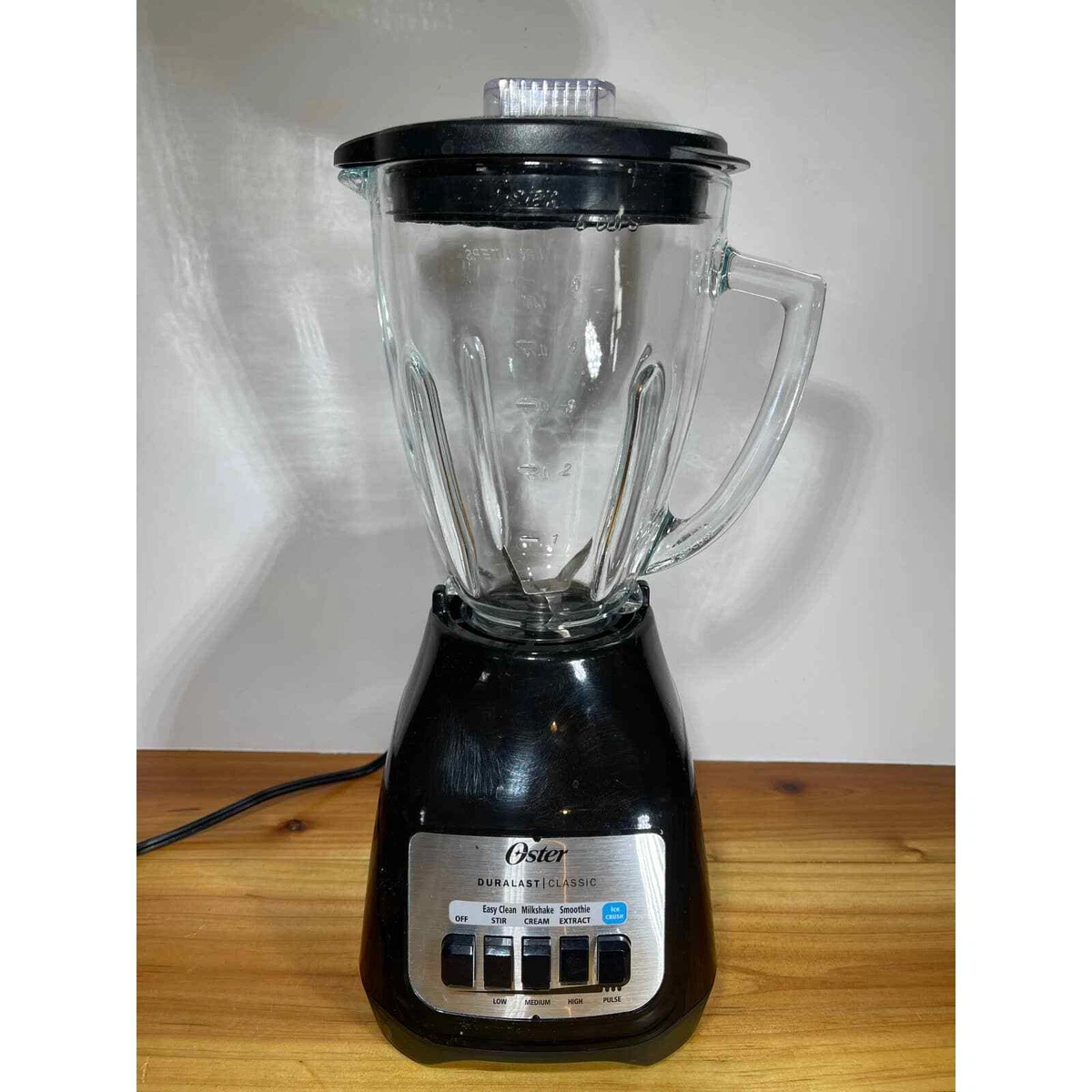 Oster 6-Cup Blender Easy-to-Clean Smoothie Blender in Black