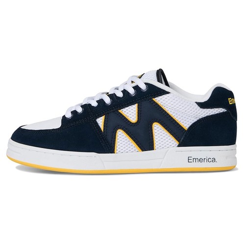 Emerica Skateboard Shoes OG-1 Navy/White/Yellow - Picture 4 of 4