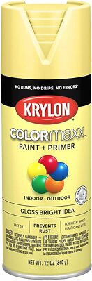 Krylon COLORmaxx Paint & Primer Spray Paint, 12 oz   Available in 40+ Colors