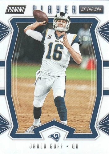 2019 Panini Player of the Day Jared Goff #21