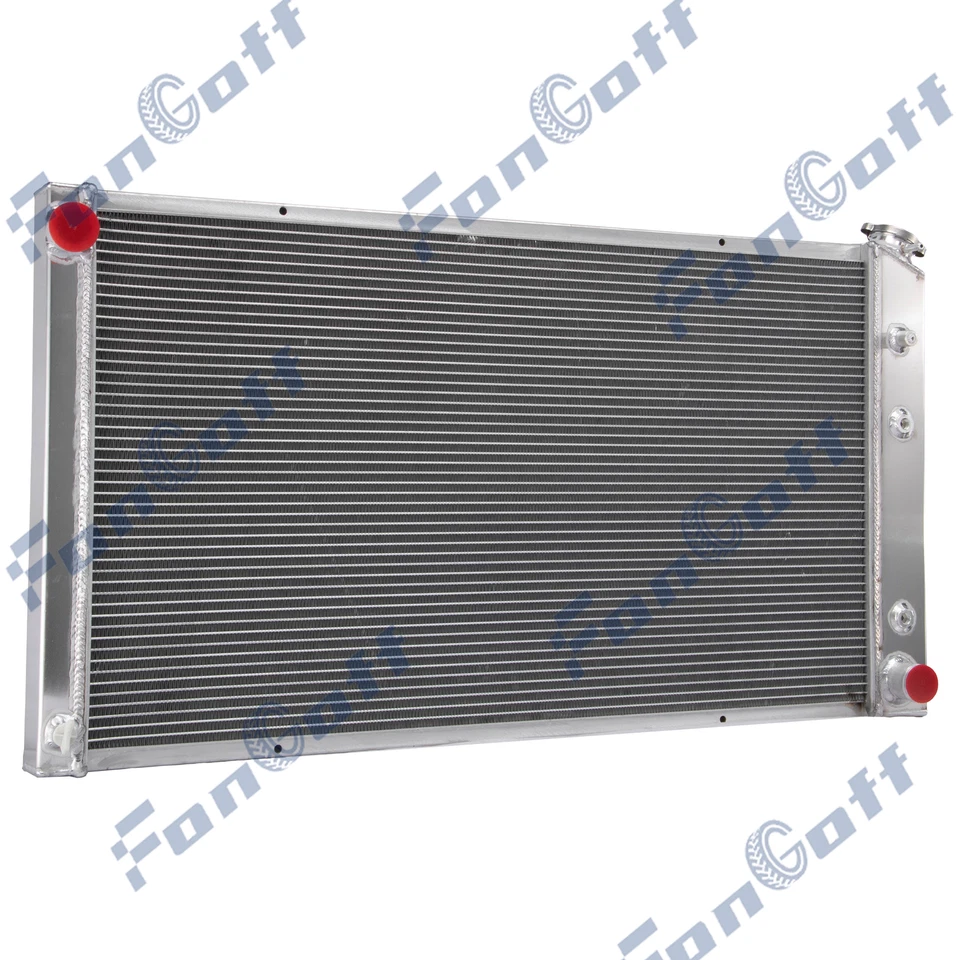 3 Row Radiator For 1989-91 CHEVY GMC R2500 R3500 V2500 V3500 7.4L CC774 34" Foto 3 de 4