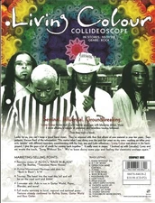 Corey Glover LIVING COLOUR Rare 2003 PROMO TRADE AD Poster for Collideoscope CD