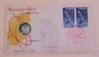 JAPAN RYUKYU FDC  COMMEMORATION NEWSPAPER CACHET UNADDRESSED 10-1-1957