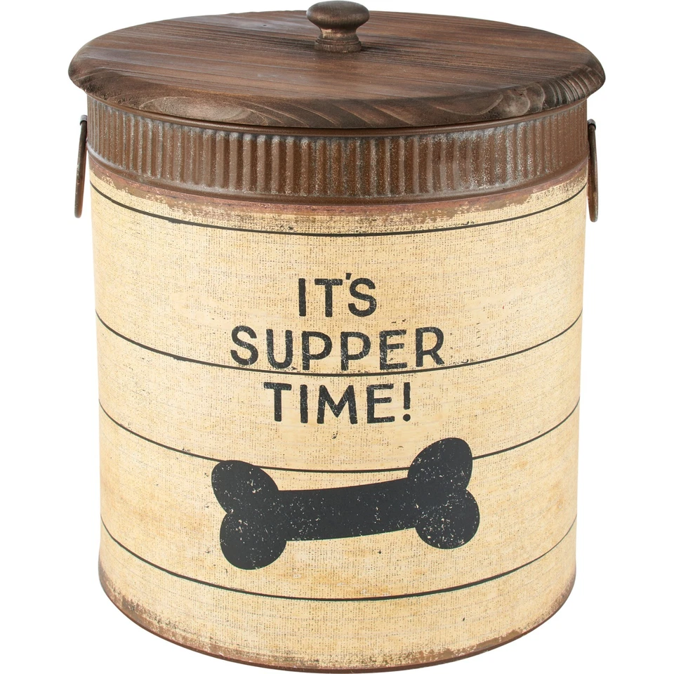 Wigglebutt Cookie Co. Dog Pet Canister Set Treat Holder Set of 2 Dog Mom Dad NEW - Image 2 of 4