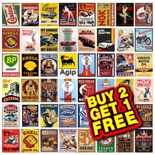 Metal Tin Sign Plaque Garage Man Cave Home Bar Shed Man Cave Wall Art Signs N113