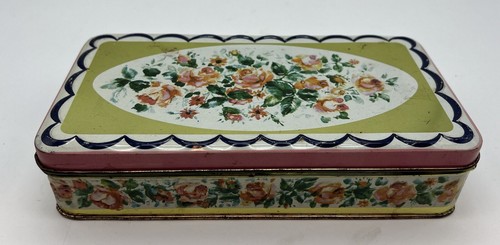 Boîte en Étain F. Lli Pagani Lecco Vintage Made IN Italy Vide Tin - Photo 1 sur 9