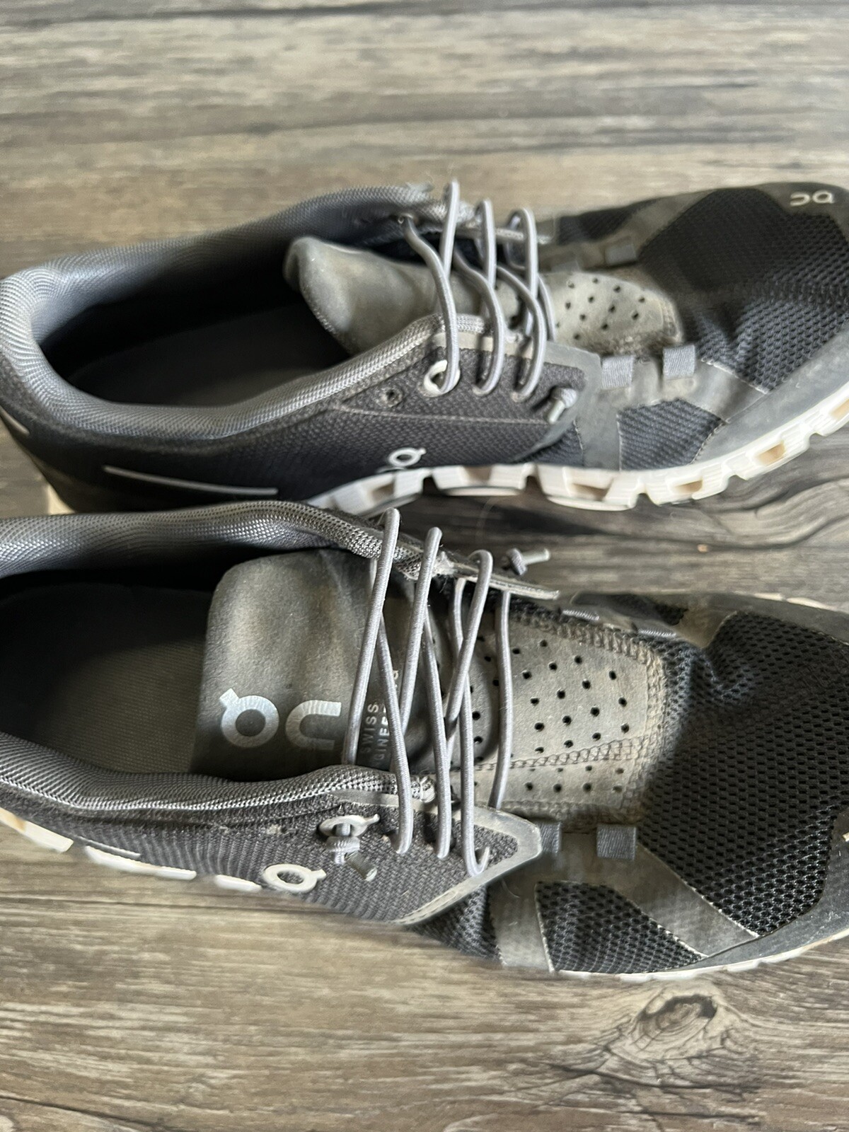 On Cloud Womens Cloudflow Black Running Shoes Siz… - image 5