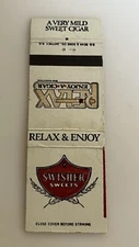 Vtg Matchcover Swisher Sweets Cigar