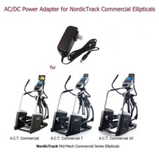AC Power Adapter for NordicTrack Commercail Ellipticals A.C.T Commercail 7 10