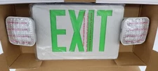 Lumination LEC LED Combination Exit and Emergency Sign
