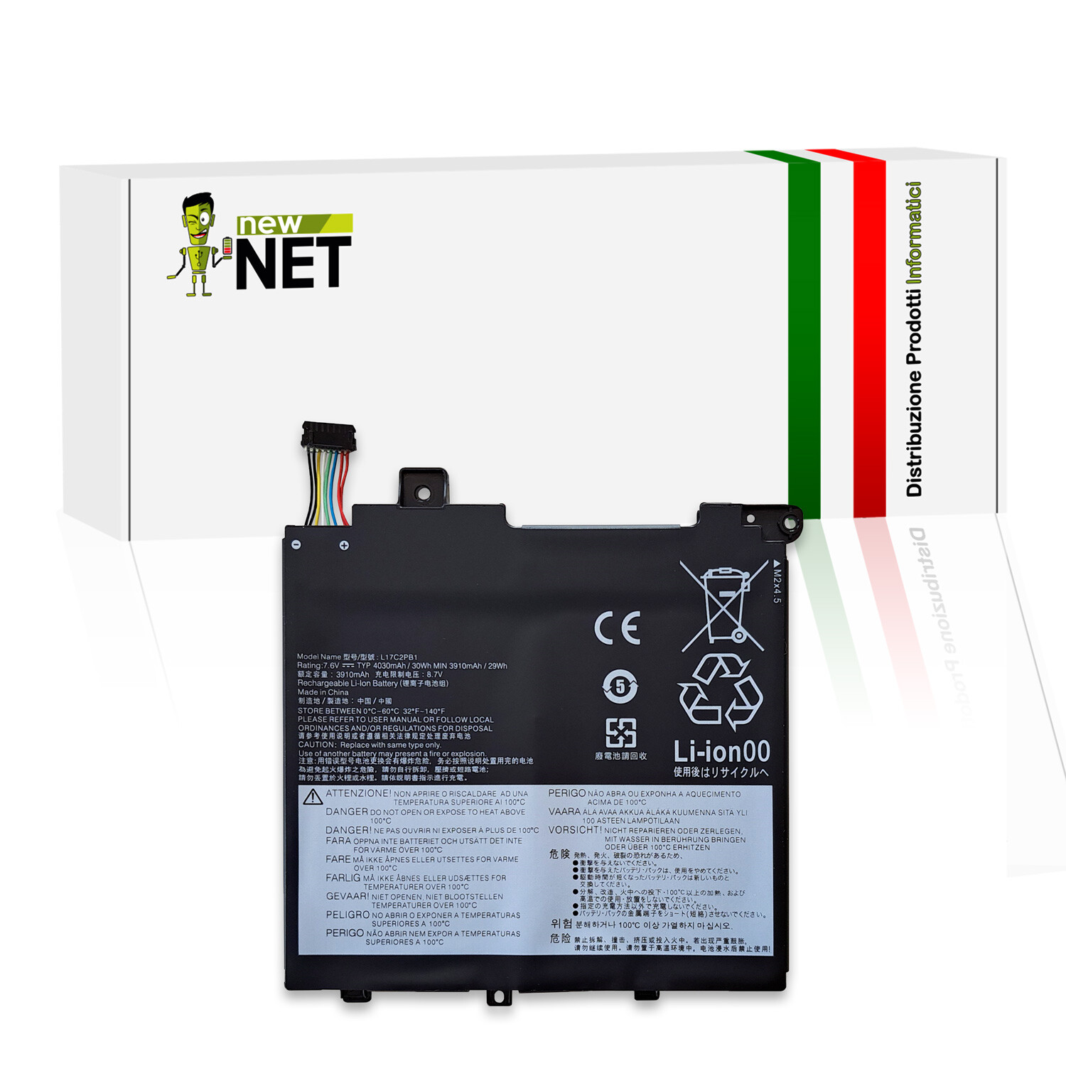 Nuova Batteria per Lenovo V130-14IGM 29Wh - Libertà Senza Cavi